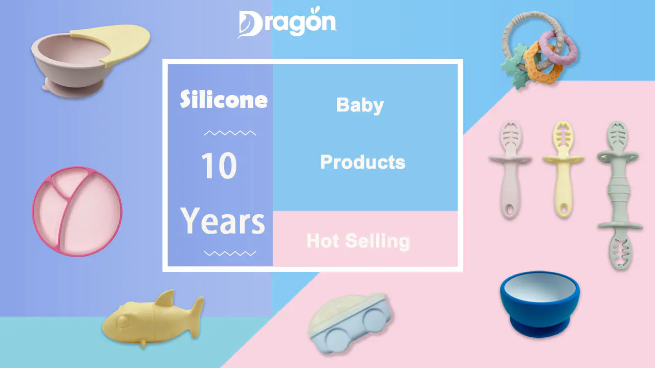 10 años de venta caliente de productos de silicona para bebés