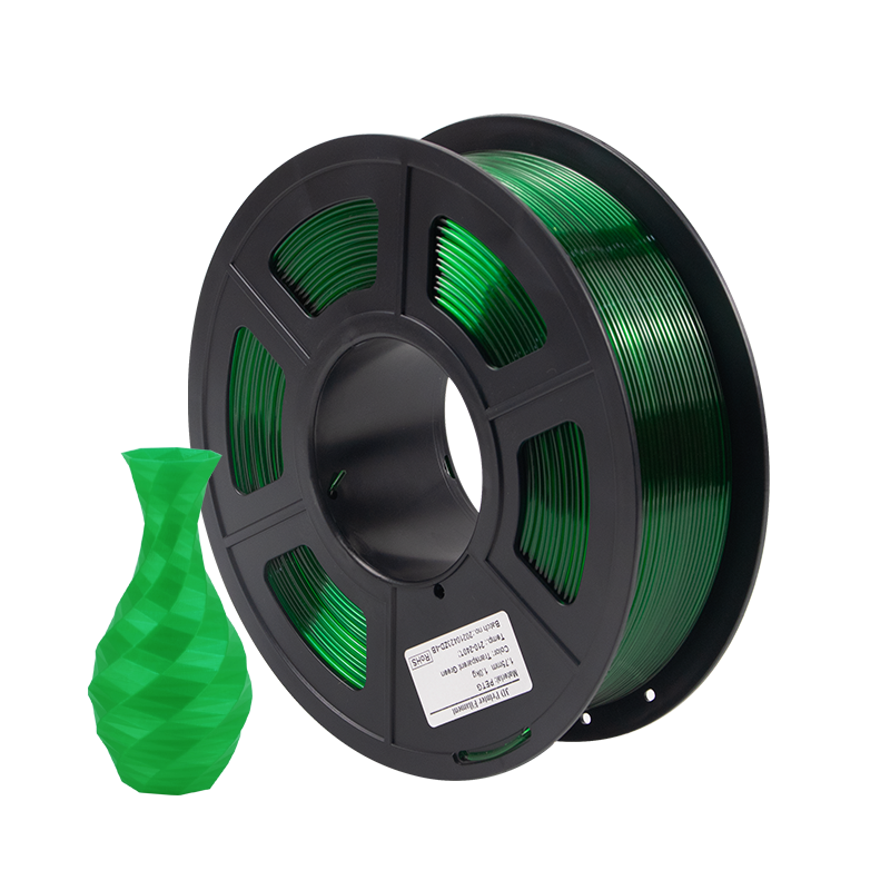 iSANMATE petg filament  1.75mm transparent green petg 3d printing filament