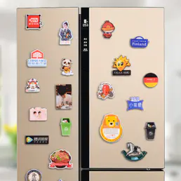 漫画のデザインダイカットシェイプアクリル最高の冷蔵庫マグネット