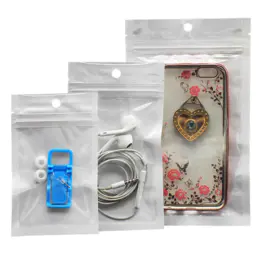 Pearl Film Plastique Zip Lock Sacs
