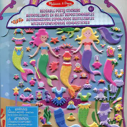 Personalitzar 3D DIY Reutilitzable Impermeable impermeable Funny Puzzle 52 peces Llibre d'activitats Joc d'adhesius inflats o nens