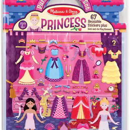 Puffy Naljepnica Set: princeza - 67 višekorištene napuhane naljepnice,puffy naljepnica maker princeza