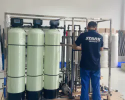OEM/ODM Factory Drinking Water Reverse Osmosis System water desalination purification FRP tank security cartridge filter water treatment machinery