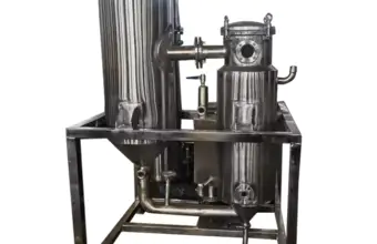 100L single effect evaporator/electric heating evaporator pervaporation machine for waste gas treatment