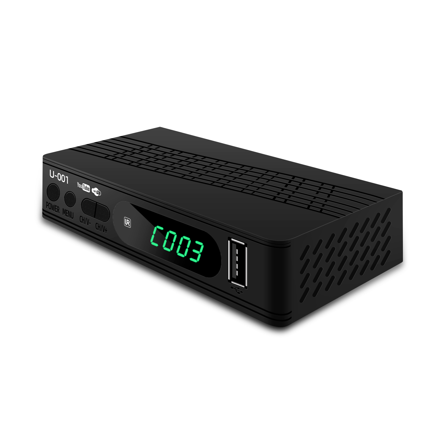 Sintonizador de TV Digital para Coche MPEG-4 H.264 Receptor de TV