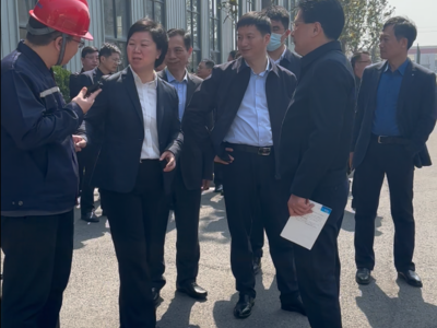 Inspection| The secretary of the county party committee led a delegation to inspect Rucca Jiangsu factory