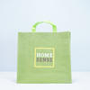 Big size 120gsm pp non woven tote carry bag with silk printing 