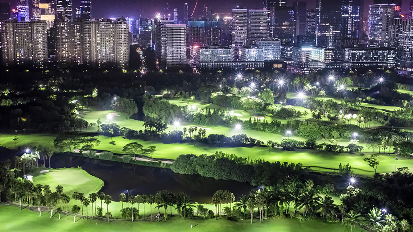 Soluciones de iluminación para campos de golf