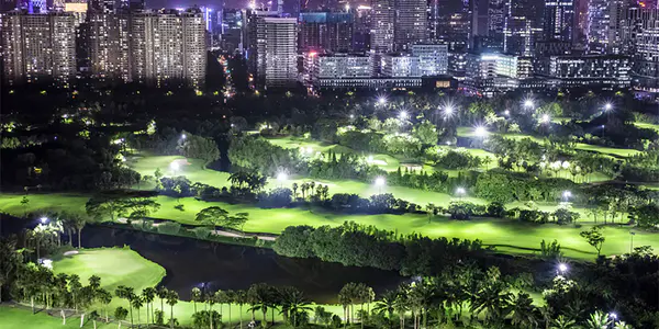 Soluciones de iluminación para campos de golf