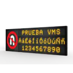 مصفوفة الأحرف LED VMS