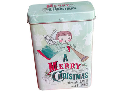 Christmas Gift Tin Box