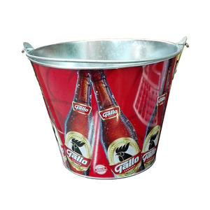 6" Beer Bucket Tin Tin Pail