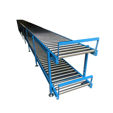 Double Layer Gravity Roller Conveyor