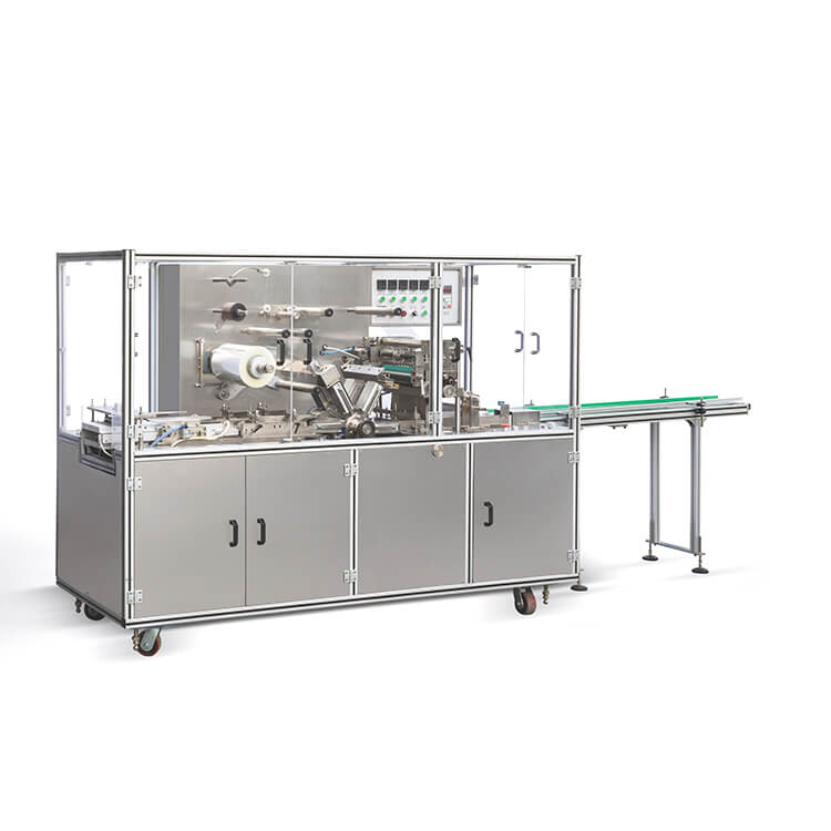 Mesin pembalut selofan sesuai untuk pembungkusan produk farmaseutikal