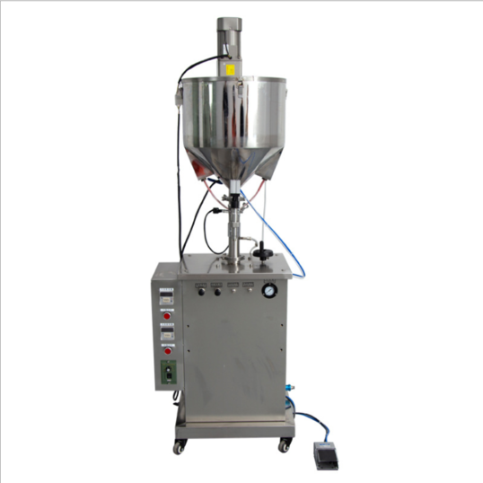 Semiautomática Máquina de enchimento de calor líquido sólido