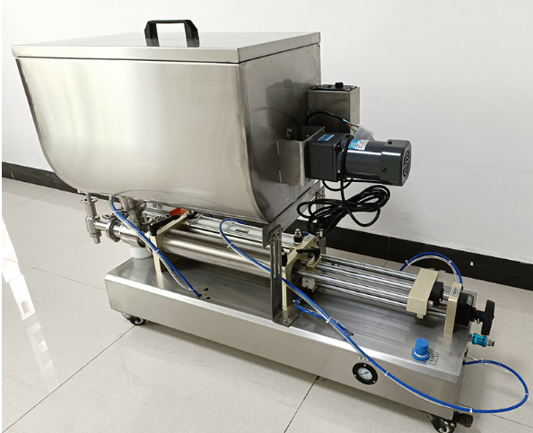 biber tabasco sarımsak deniz ürünleri sosu katı reçel ezmesi karıştırma dolum makinesi