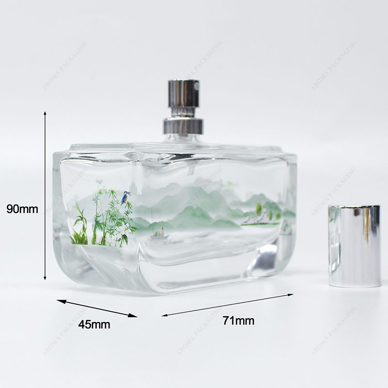 スキンケア用のカスタムサイズのガラス香水瓶