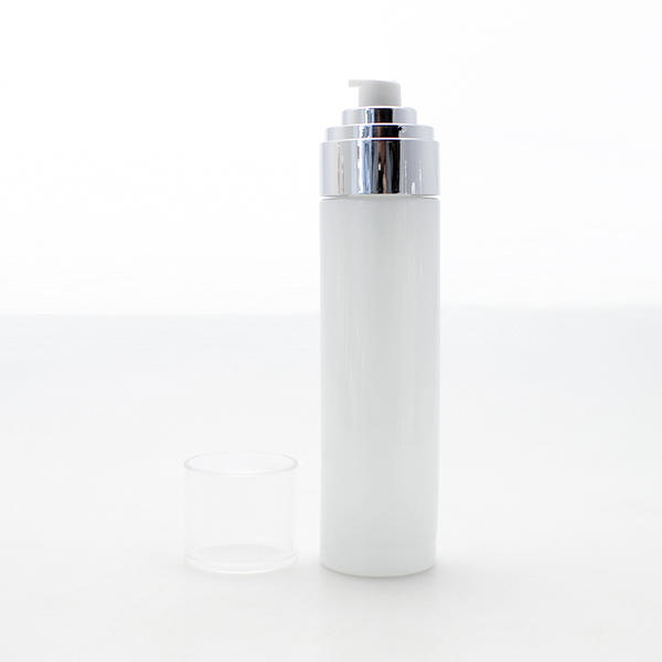Skincare Set Empty Glass Refillable Dispenser Pump Lotion Bottle 