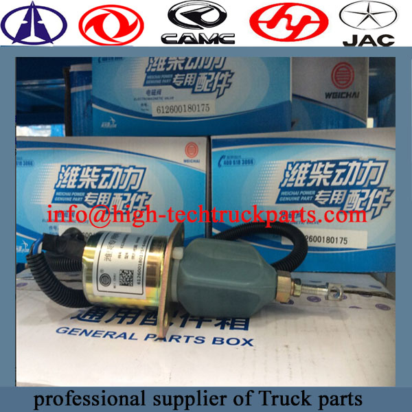 weichai engine Solenoid valve Is an automated basic element 