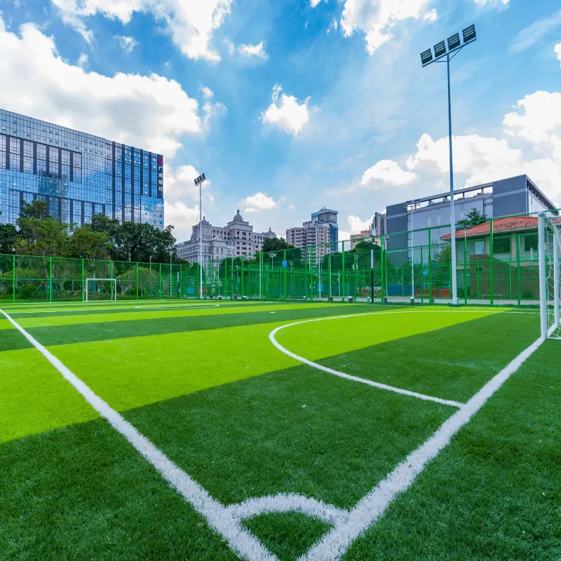 العشب الصناعي الرياضي لملعب كرة القدم وكرة الصالات