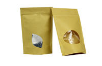 Kraft Stand Up Pouches With Window
