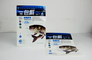 Fish food, fish feed, fish nutrition packaging ziplock pouch bags