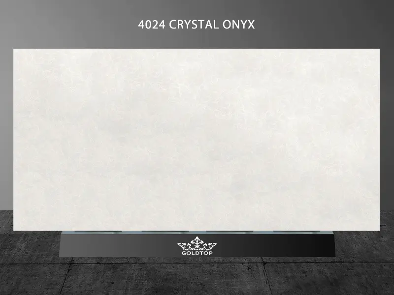 Silestone Marbre Quartz Crystal Onyx Comptoirs en gros 4024