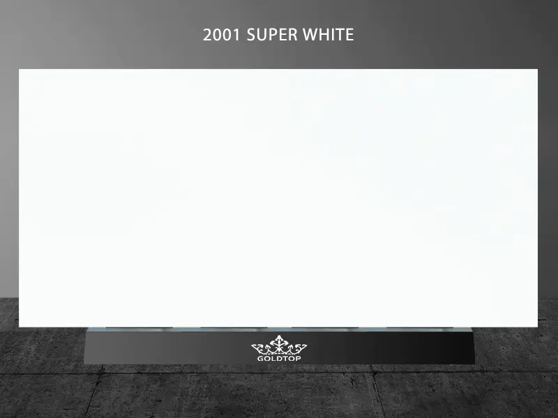 Wleek White Sparkle Quartz Countertops Stone Factory Precio 2001