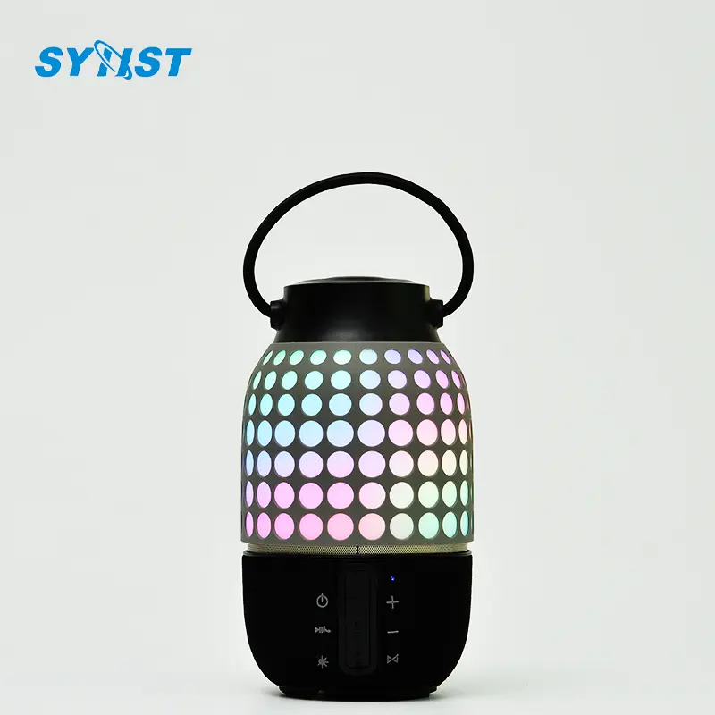 Portable LED Light Waterproof Speaker