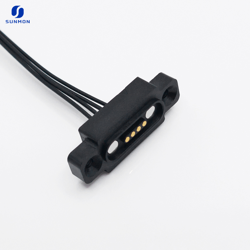 4 Pin Pogo Pin Magnetic Cables PCM.04-919-1502