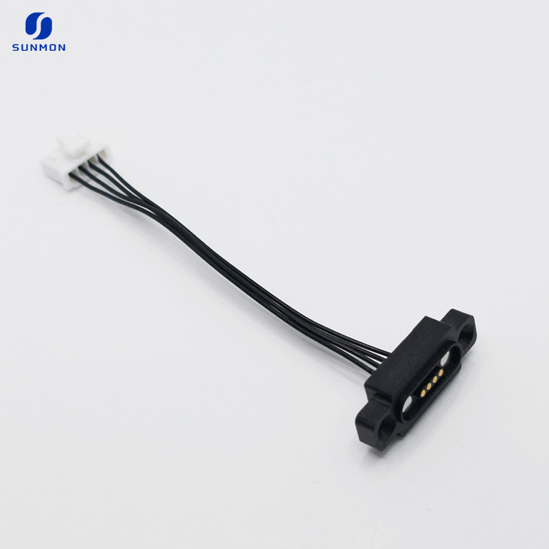 4 Pin Pogo Pin Magnetic Cables PCM.04-919-1502