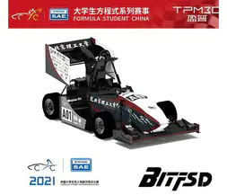 TPM3D sponsorizza Formula Student China (一) Auto da corsa senza conducente