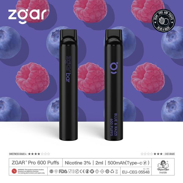 ZGAR 600 Blueberry Raspberry