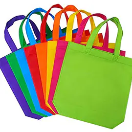 Custom Logo Reusable Eco Friendly Fabric PP Non Woven Bag For Shopping