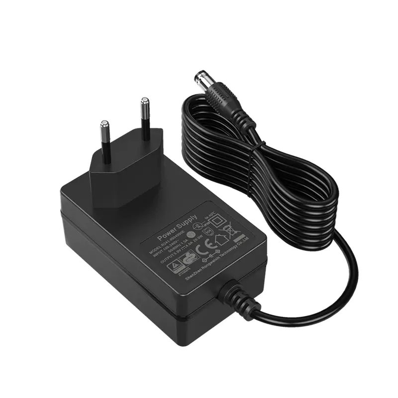 12V5A 18V3A Adaptador de corriente conmutado Italia DC Plug in CE ROHS FCC Electric