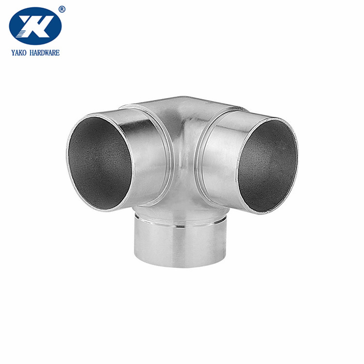 Stainless Steel Round Tube Connector YTC-102SS