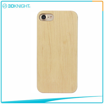 Customized Laser Engraving Maple Wood Phone Case For Iphone 7 7 Plus Cases