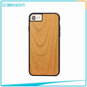 Handmade Cherry Wood Phone Case For Iphone 7 7 Plus Cases