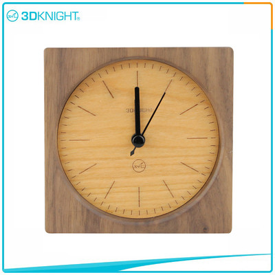 Handmade Wooden Clock Wood Desklop Clocks