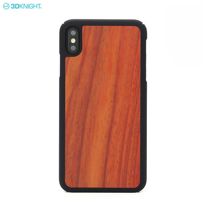 New Arrival PC Edge Cover Blank Wood Mobile Phone Hard Case For Iphone Xs Max