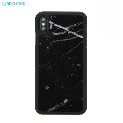 Custom Engraved Smart Mobile Cover Real Marble PC Phone Case For iPhone XS MAX