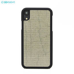 Luxury Natural Cement Pc hard Cover Cell Phone Case for iPhone XR