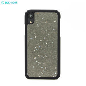 Custom Printing Design Cement Pc Hard Cover Concrete Phone Case For IPhone XR