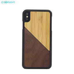 Global Hot Sale Unique Real Solid Wood PC Phone Case For Iphone XS MAX