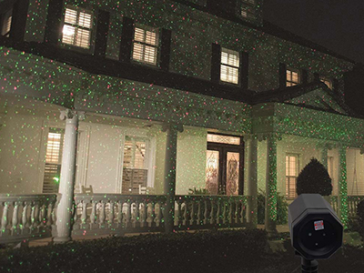 Christmas laser light projector