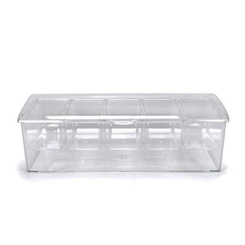 5 in 1 Removable Chilled Condiment Server On Ice
