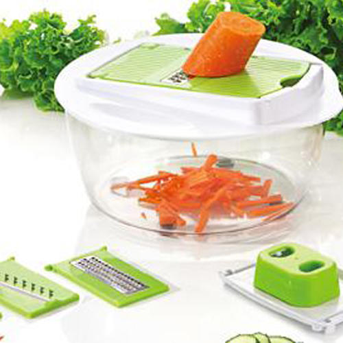 Salad Spinner With Mandoline Slicer And Chopper