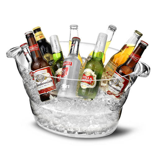 Acrylic Large Wine Cooler Ice Bucket Beer tub