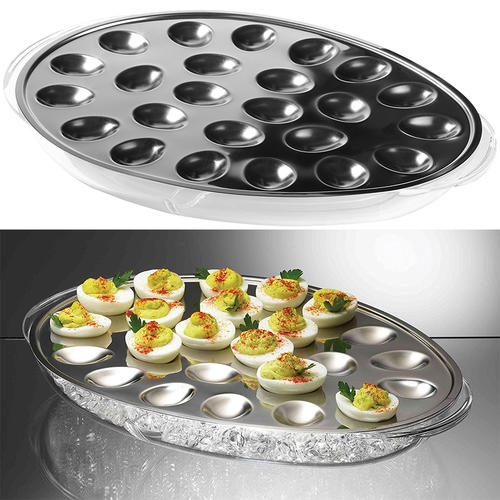 Iced Eggs Serving Tray, Iced eggs holds