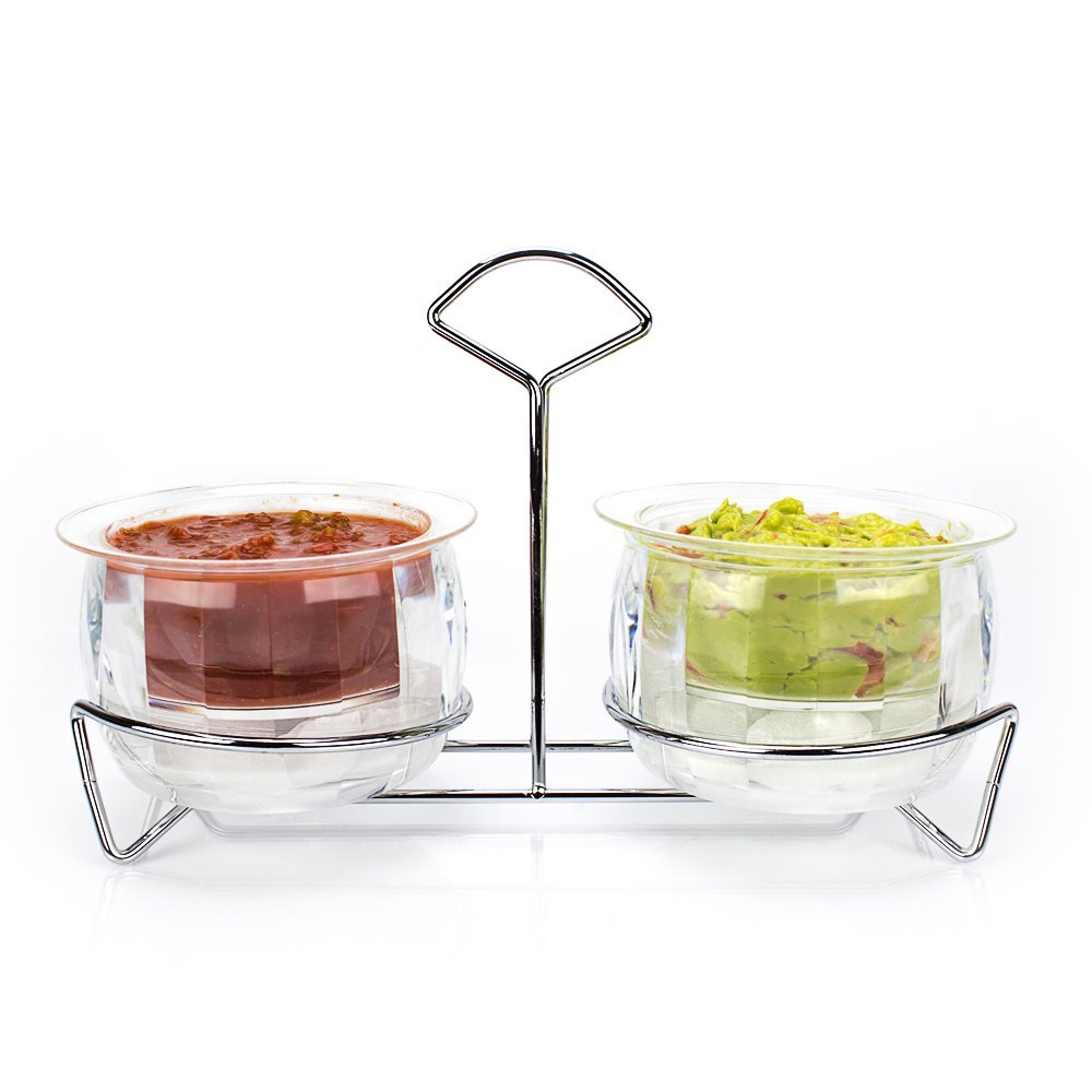 Double Dips on ice Serving Bowls